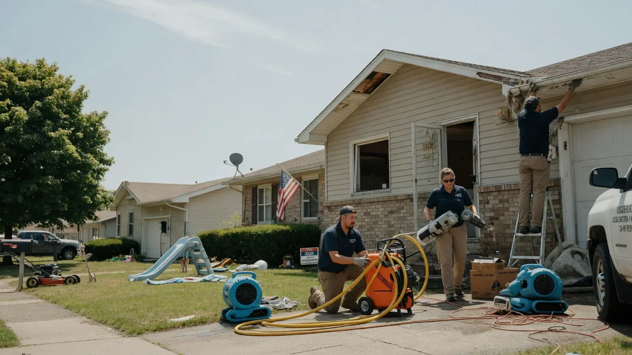 Water Damage Restoration in Milan, IL near me